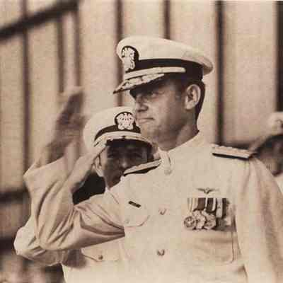A photo view of Rear Adm. Edward Wilkinson