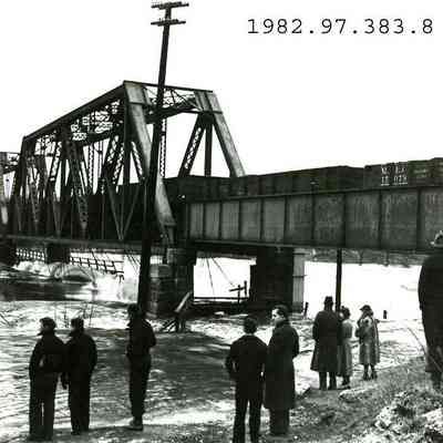 1936 flood scene.