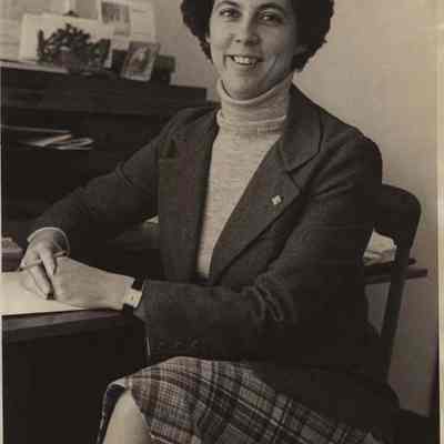 A photo view of Sharon Volmer. 2/12/1980