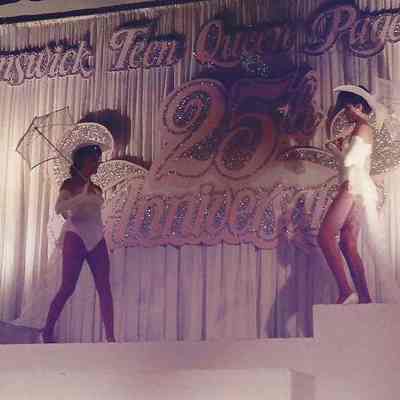 A color photograph of the opening number with Wendy Mercier and Elizabeth Wentworth..
