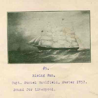 Ship Rising Sun