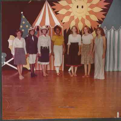 In talent costumes