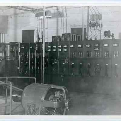 Machinery inside Cabot Mill