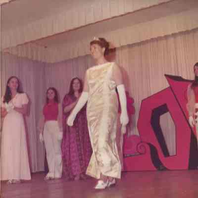 The 1972 Brunswick Teen Queen Agnes Racine.