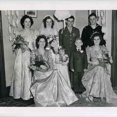 Bridal Party at the Orr Wedding