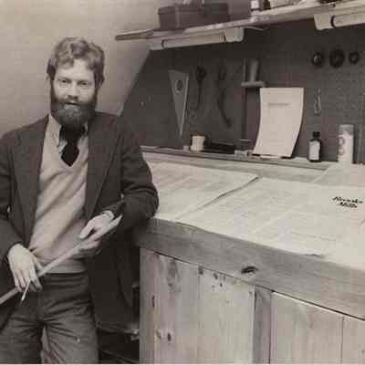 A photo view of Mark Hineline. 3/11/1980.