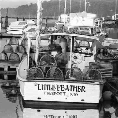 A photo view of scenic Harpswell. 9/11/1974.