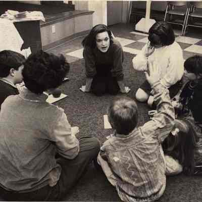 A photo view of Carol Spady. 4/13/1992.