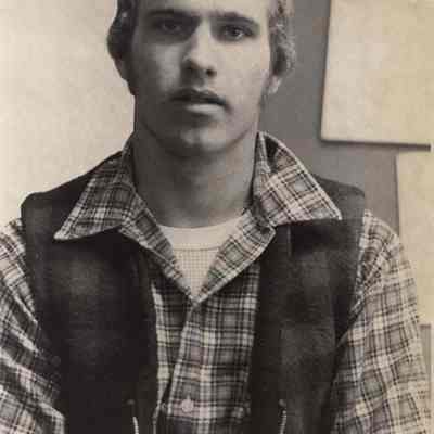 A photo view of Bill Booker. 2/23/1982.
