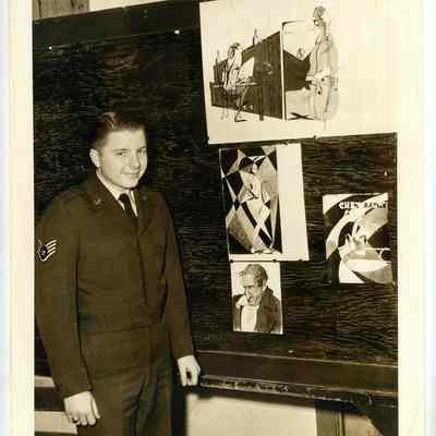 Navy Man and Art