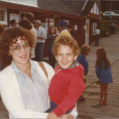 Pauline O'Donoghue with son Joey.