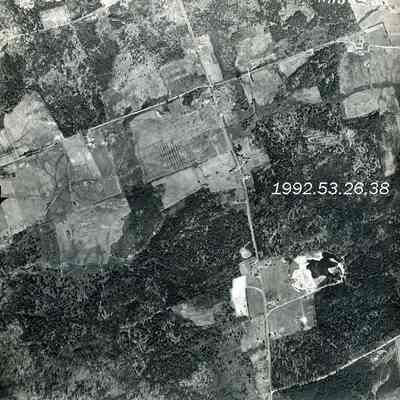 An aerial photo of 5/4/1953