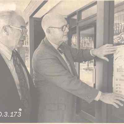 Alfred M. Senter and Howard Butler