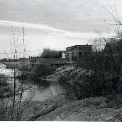 A photo of the Verney Mill power station. 11/23/1955.