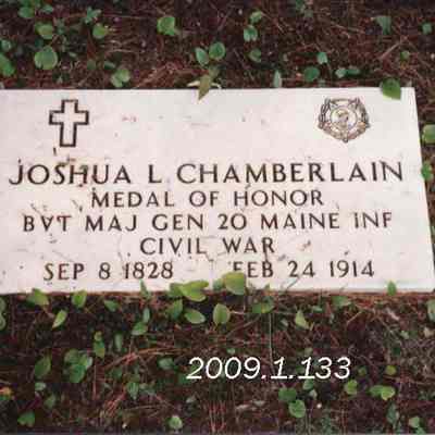 A photo of JLC's medal of honor tablet.