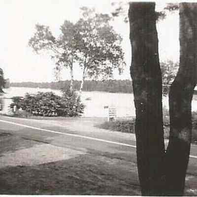 Road along the Androscoggin River