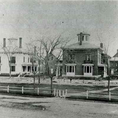 A photo of the Skolfield/Whittier House.1857.