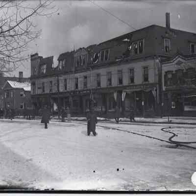 Fire Destroys Odd Fellows Block Around 1926