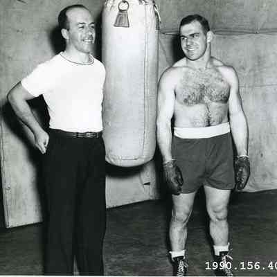 Sid Racine and Tony Ouellette