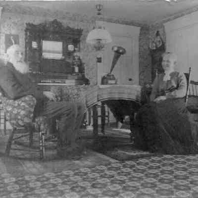 A photo of Byron Stevens & Persis Fassett.