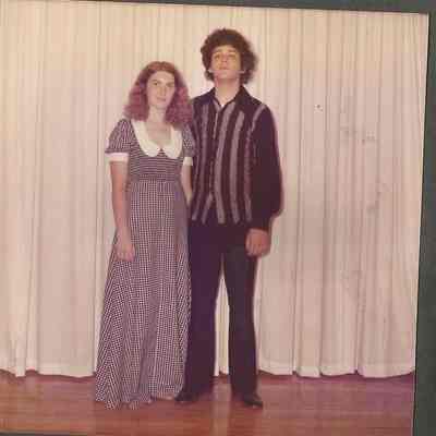 Catherine Morhidge and her escort Jim Doucett at the Teen Queen Ball.