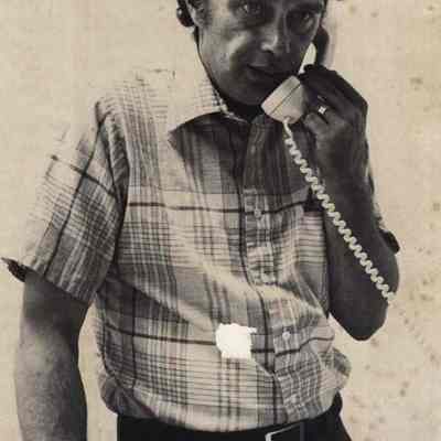A photo view of Peter "Nick" Hazlett. 7/22/1981.