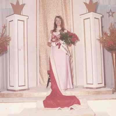 1972-73 Brunswick Teen Queen Agnes Racine.