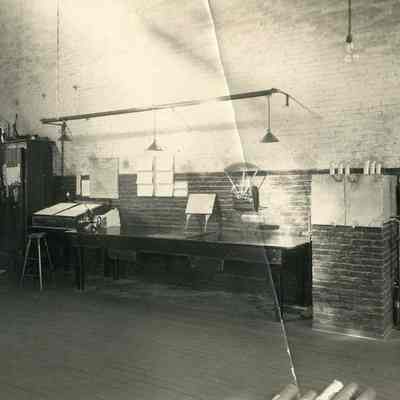 A photo of the testing room.
