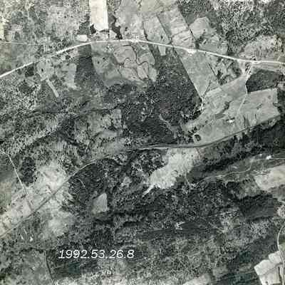 An aerial photo of 5/4/1953