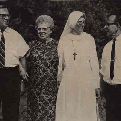 A photo view of the Lachance family. 8/6/1968.