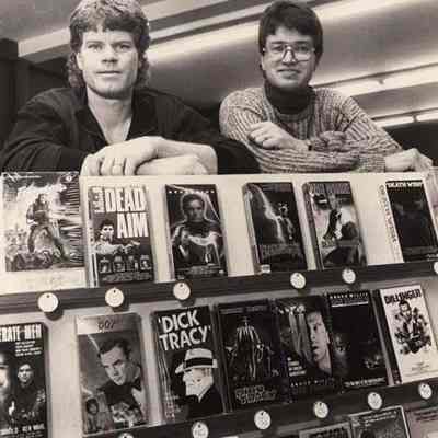 A photo view of Dave & Matt Cort. 1/29/1992.