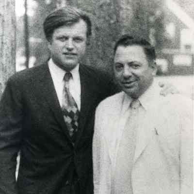 Ted Kennedy and Clint Hagan