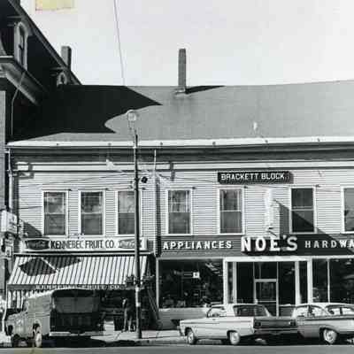 A photo of Maine Street Brunswick. c. 1967