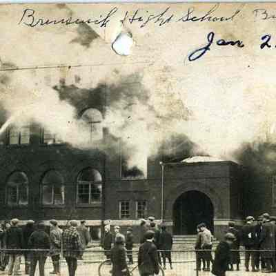 Brunswick High School Fire