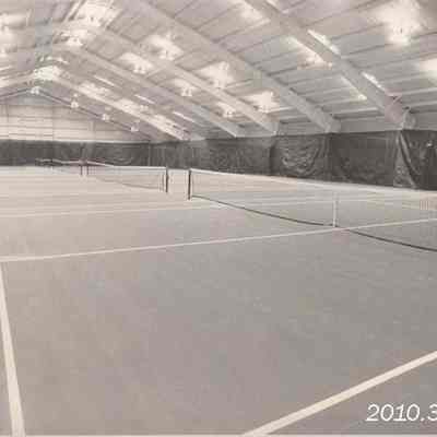 Interior of the Brunswick Tennis Club