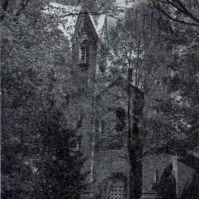 Chapel Spires at Bowdoin