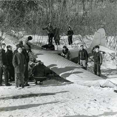 Airplane Crash in Topsham