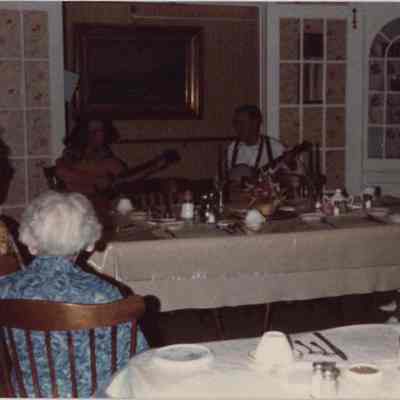 People at the Stevens Home