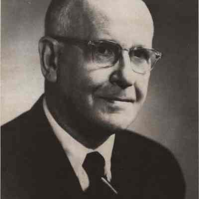 A photo view of Herbert Ross Brown. 11/21/1975.
