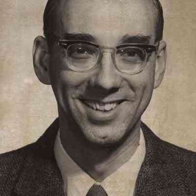 A photo view of Prof. R. Wells Johnson. 2/21/1975.