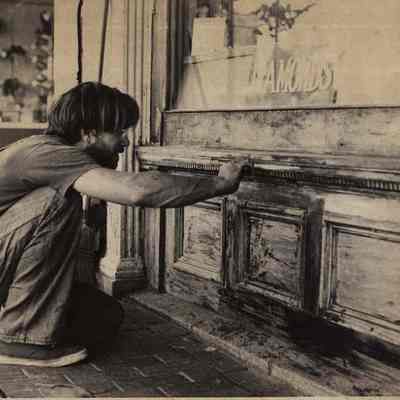 A photo view of George Turrell. 8/5/1980.