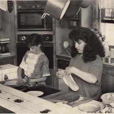 A photo view of Deana Artiage and daughter Adriana.