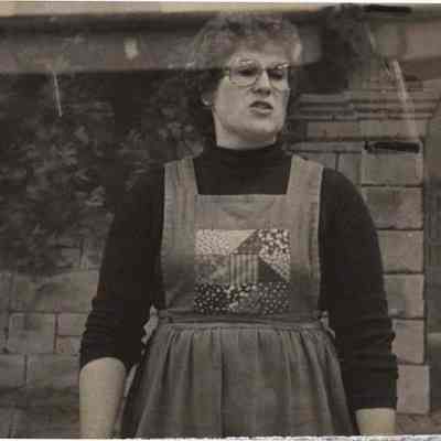 A photo view of Claudia Blankenship. 3/5/1980.