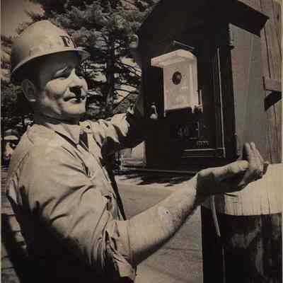 A photo view of Robert Brillant. 5/13/1975.