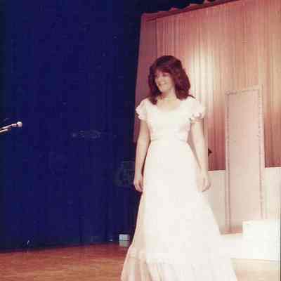 A color photograph of Contestant #4 Heidi St. Pierre