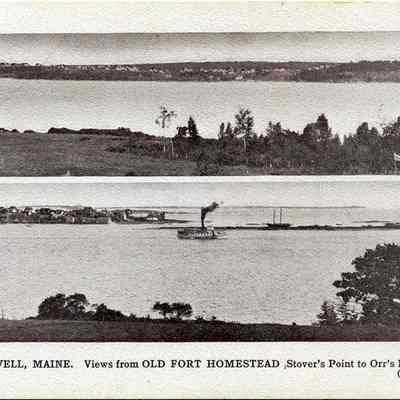 Views from Old Fort Homestead, South Harpswell, Maine