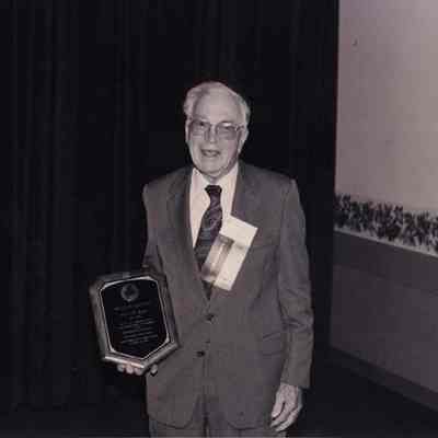A photo view of Alfred Senter. 10/1992.
