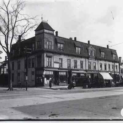 Odd Fellows Block around 1923.
