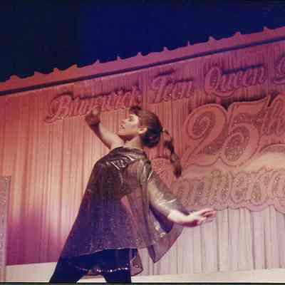 A color photograph of Brunswick Teen Queen Kelley Donovan