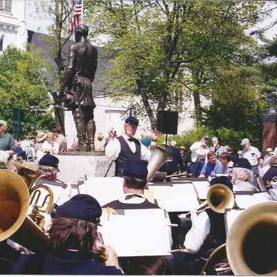 Band Behind the Chamberlain Statue